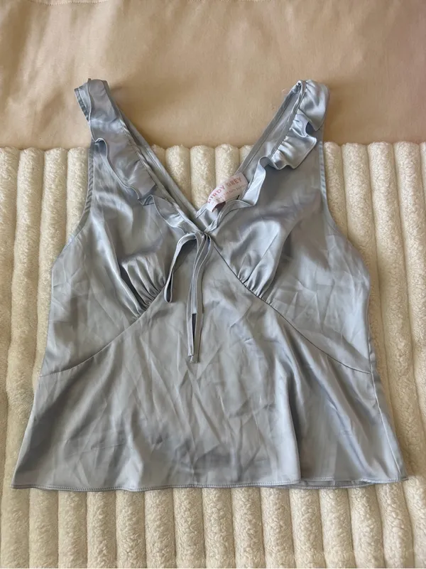 Birdy Grey Sutton Pajama Tank Top Mist Blue - Image 2