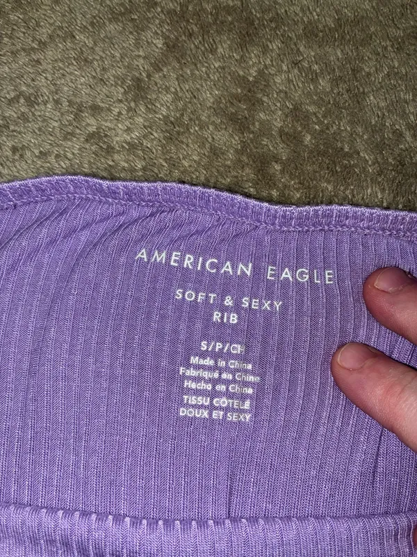 American Eagle Soft & Sexy Rib Tube Top - Image 2