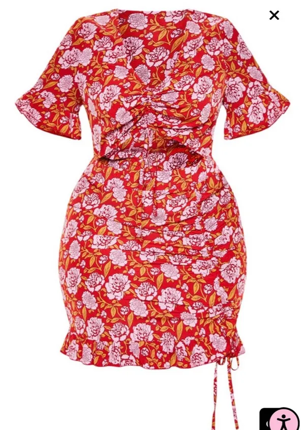 NWOT dress open cut sz 18 - Image 3
