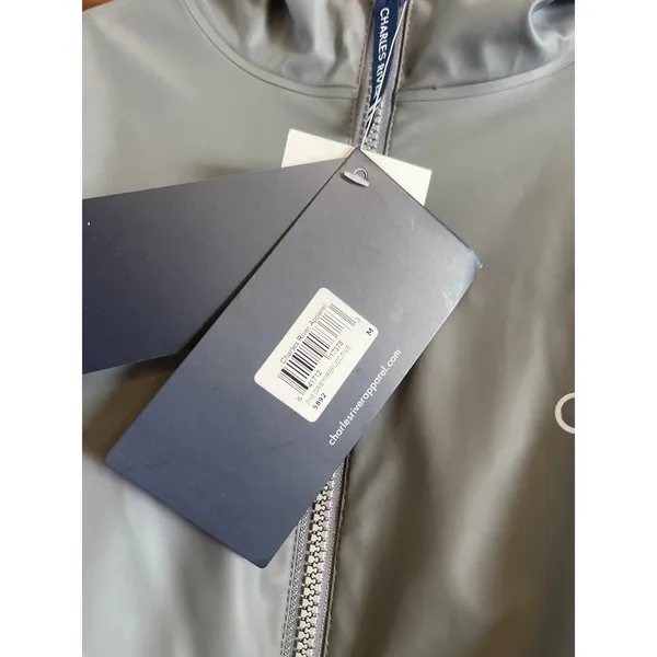 CHARLES RIVER APPAREL AUDI RAINCOAT 1/2 ZIP JACKET MEDIUM - Image 3