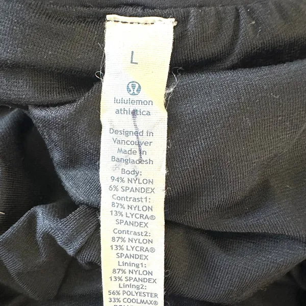 Lululemon L Seawall Track Pant 28" Inseam Mens Black Lined Swift Activewear - Image 3