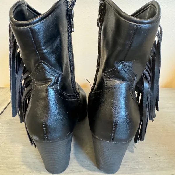 Wild Fable Women's Cordette Fringe Western Bootie Sz 8‎ - Image 3