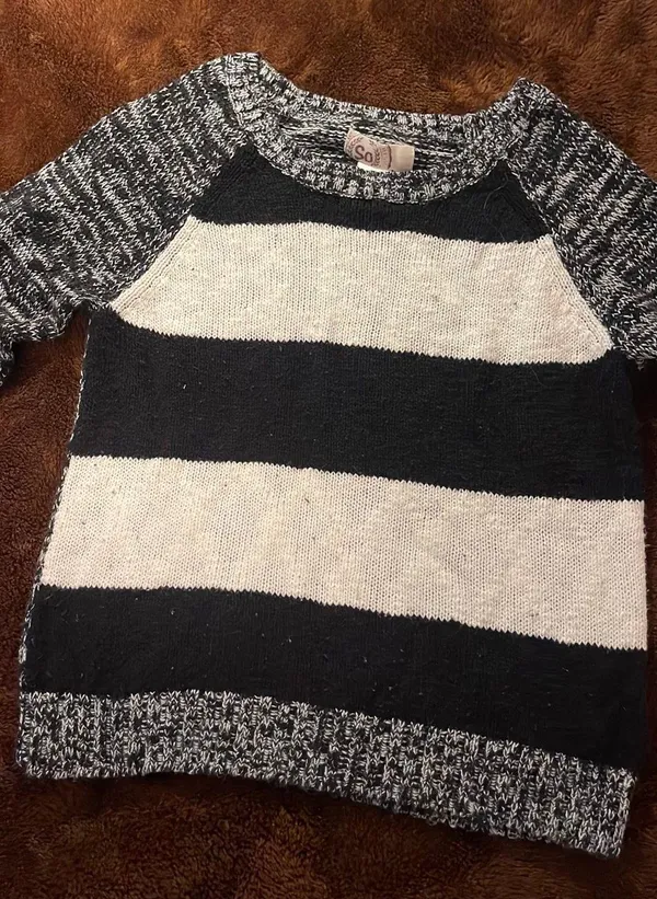 Kohl's Striped Sweater - Image 3