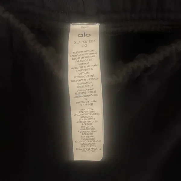 ✨Alo Yoga Accolade Anthracite Sz XL Sweatpants✨ - Image 8