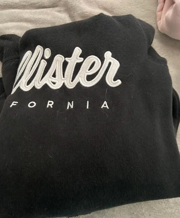 Hollister Black Hoodie - Image 2