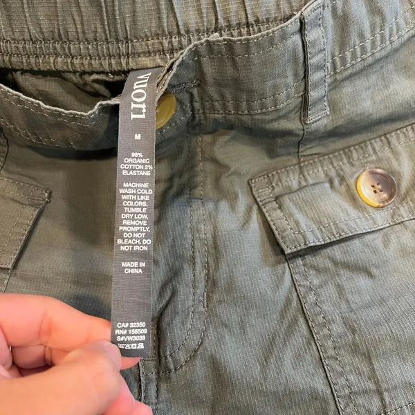 Vuori Women's Vintage Ripstop Utility Short Olive Medium - Image 3
