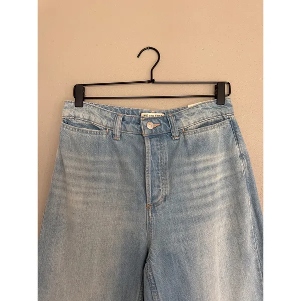 FREE PEOPLE Cerine Relaxed Bootcut Jeans NEW Size 27 - Image 5