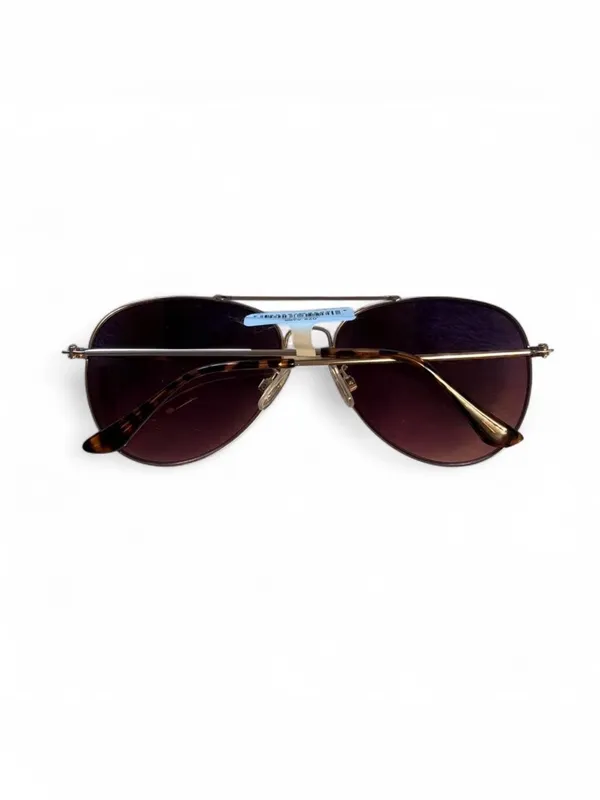 Aerie Sunnies So Fly Gold-Tone Aviator Sunglasses NEW - Image 2