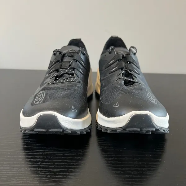 KEEN Women's Black White Trail Hiking Shoes Sneakers Size 9.5 - Image 3