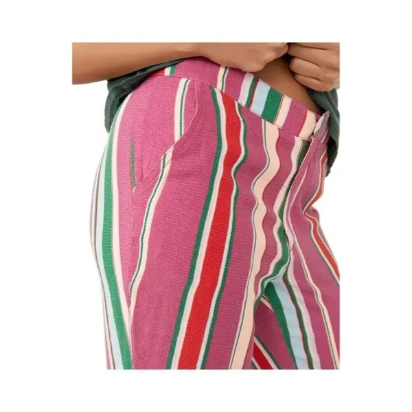 Free People Women's La Paz Pants Striped Size 2 - Image 4
