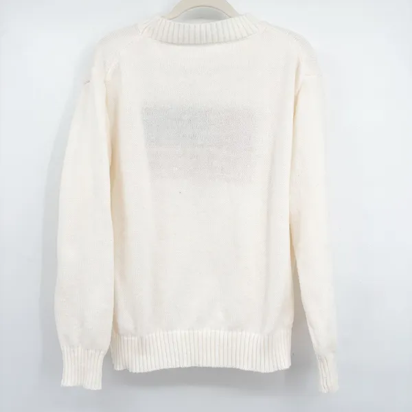 Womens 4th of July American Flag Americana Preppy Knit Pullover Sweater Size XL‎ - Image 5
