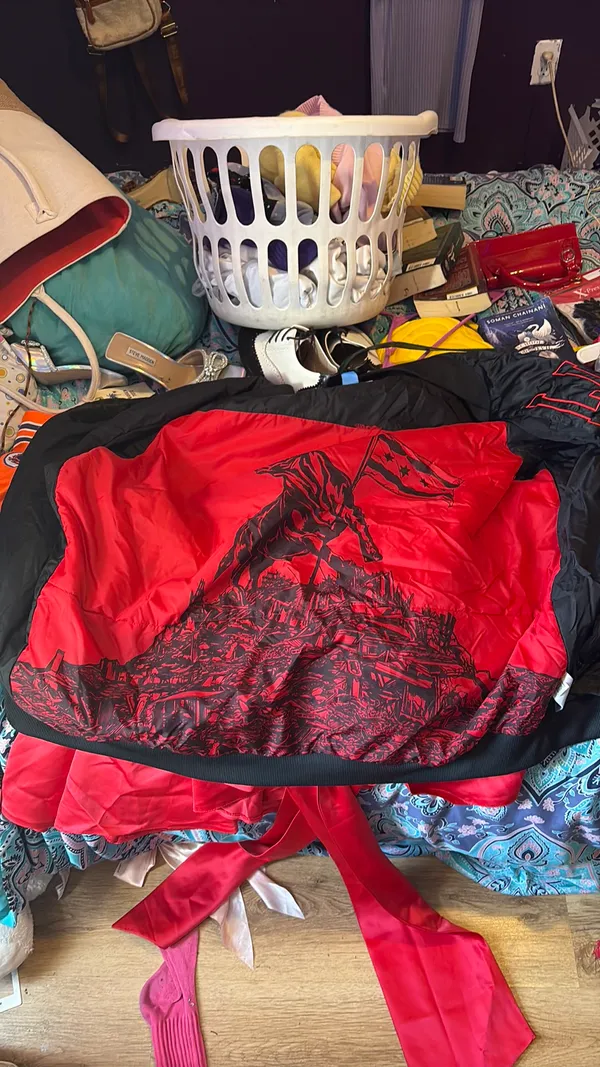 1996 Bulls Jacket Black Size L - Image 3