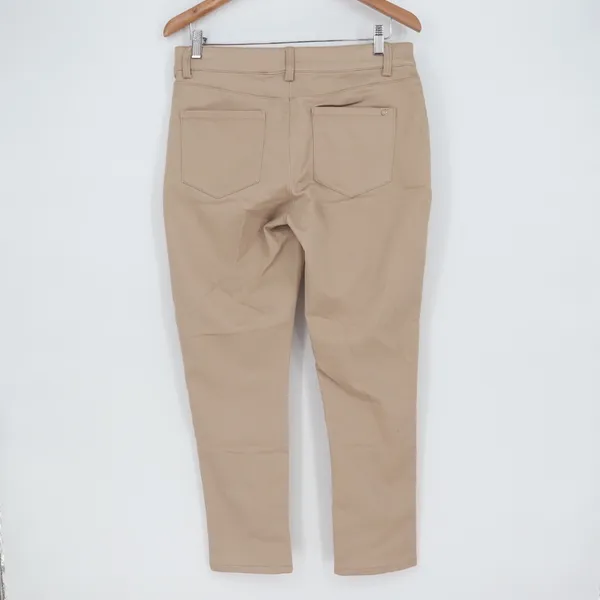 Calvin Klein Women‎ Khaki Straight Leg Pants Size 10 - Image 7