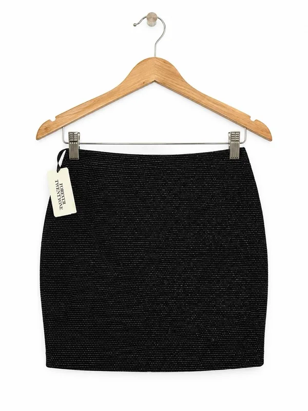 Forever 21 Black Sparkle Mini Skirt - Women - Image 3