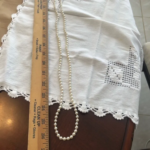 Vintage Super Long Bead Necklace - Image 3