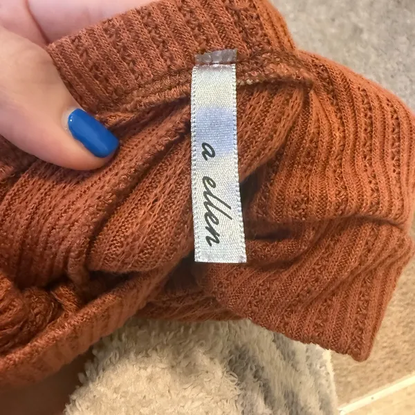A+ Ellen Terracotta Ribbed‎ Set Brown Size M - Image 2