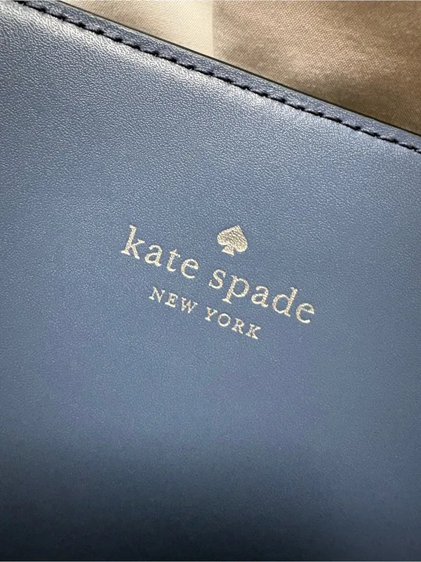 kate spade Navy and Blue Colorblock Tote with Matching Wallet - Image 3