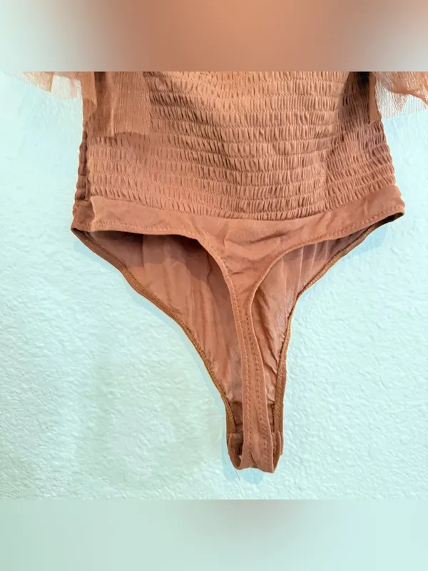 NWOT Free People Kill The Lights Bodysuit - Image 10
