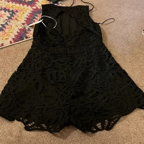 NWT Adelyn rae‎ large black romper - Image 5