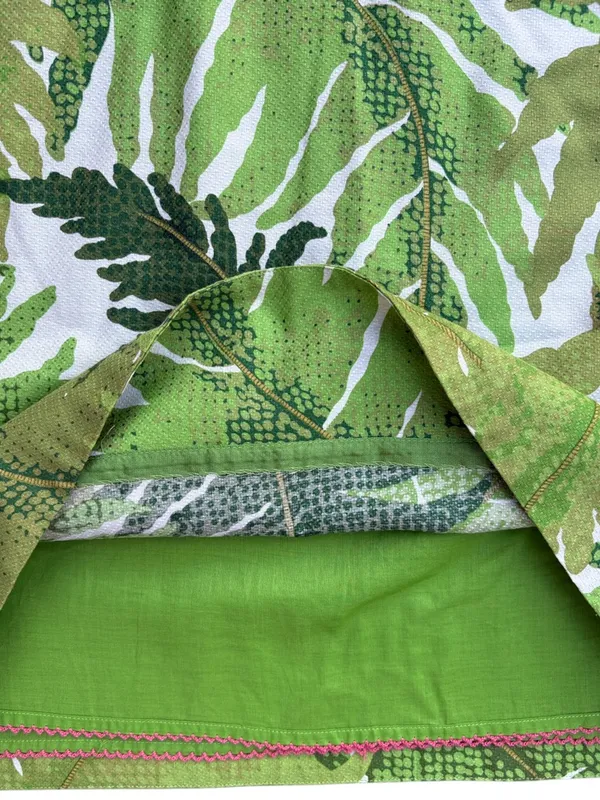 EUC Anthropologie Vanessa Virginia Talipot Palm Leaf Pencil Skirt Size 6 - Image 5