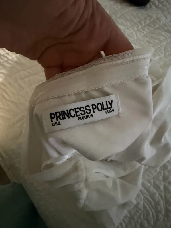 Princess Polly Lovell Ruffle Set White - Image 3