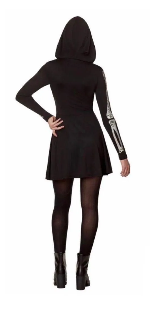 Spirit Halloween Glitter Day Of The Dead Costume Sz S - Image 2