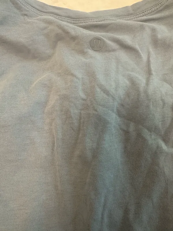 Lululemon light blu muscle tee - Image 2