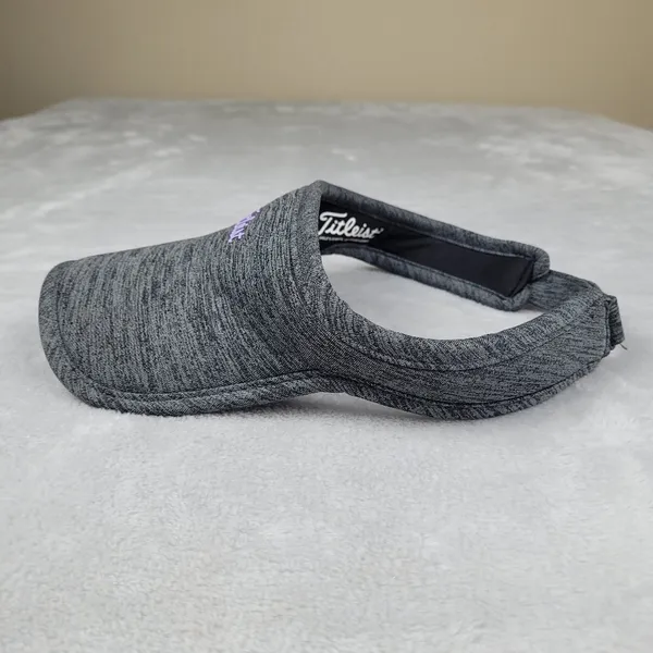 Titleist Women's Visor Hat Golf Gray Adjustable - Image 3