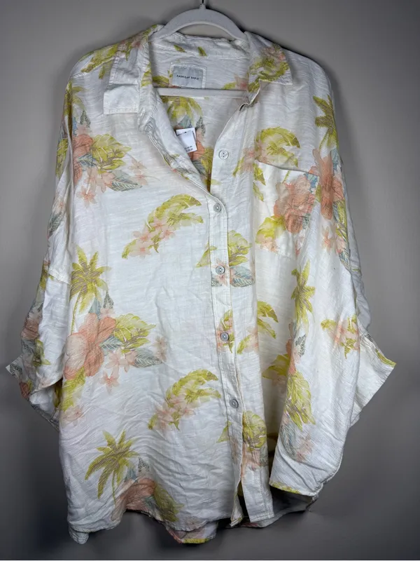 American Eagle NWT Go Big Oversized Shirt SZ L - Image 7