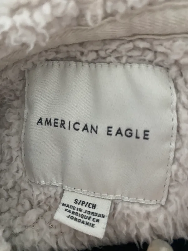 American Eagle Sherpa Hoodie - Image 3