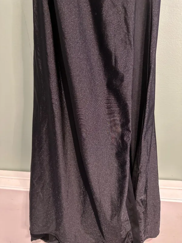 Amarra Black Maxi Dress Women 2 Dark Fairy Goth Whimsigoth Lace Up Y2K - Image 5