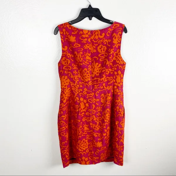 NANETTE LEPORE Silk Linen Blend Sleeveless Sequin Dress Size 2 Party Dance Chic - Image 5