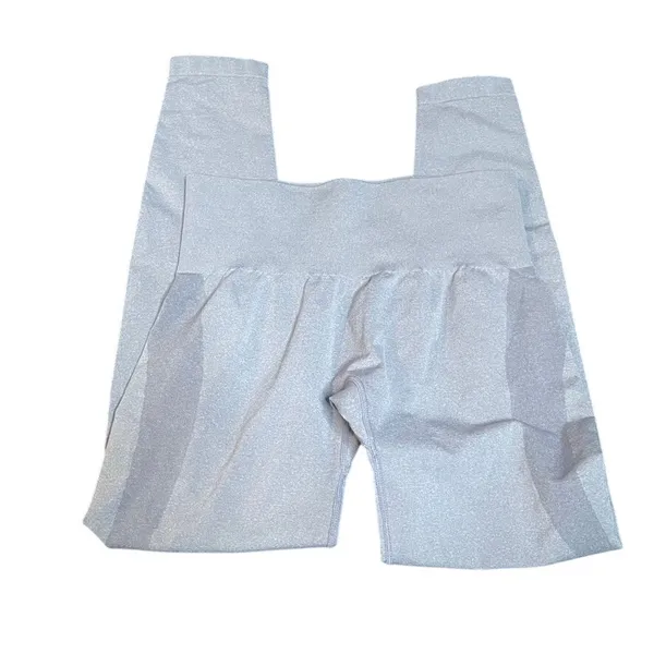 NVGTN Grey Seamless High Waisted Contour‎ Leggings Medium - Image 3