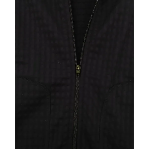 Nike Golf Navy Blue Waffle Knit Full Zip Vest Womens Small White Trim‎ - Image 6