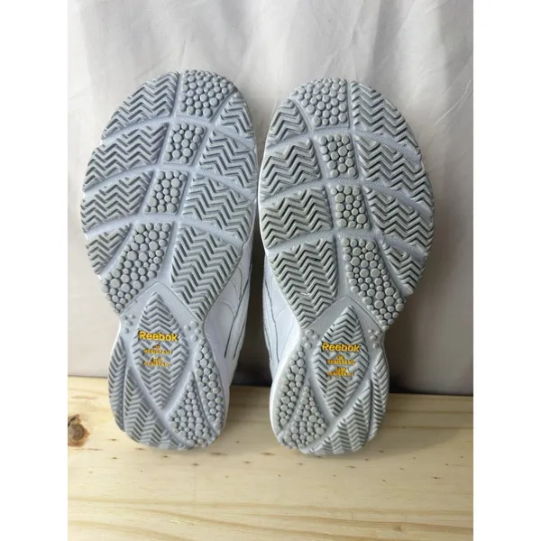 Reebok Women’s Work N Cushion 4.0 KC White Hook & Loop Comfort Shoes Size 7.5 - Image 13