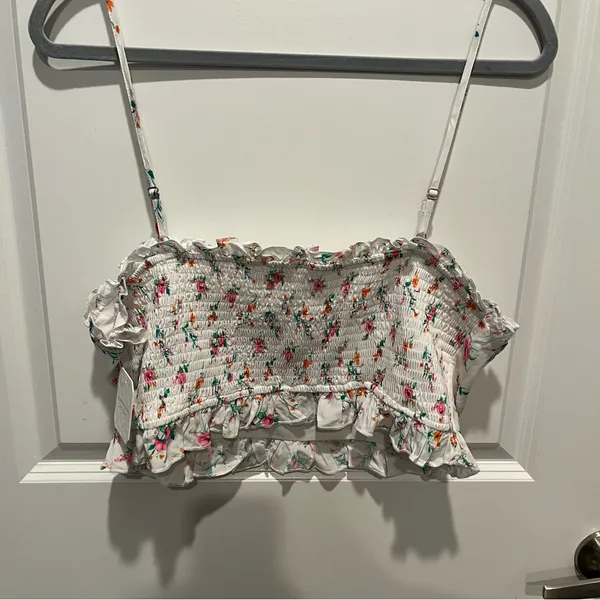 *CLEARANCE* NEW Altar’d State Floral Crop Top Size XL NWT - Image 7