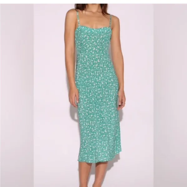 Realisation Par Silk Amelia Midi Slip Dress in Poison Ivy S - Image 6