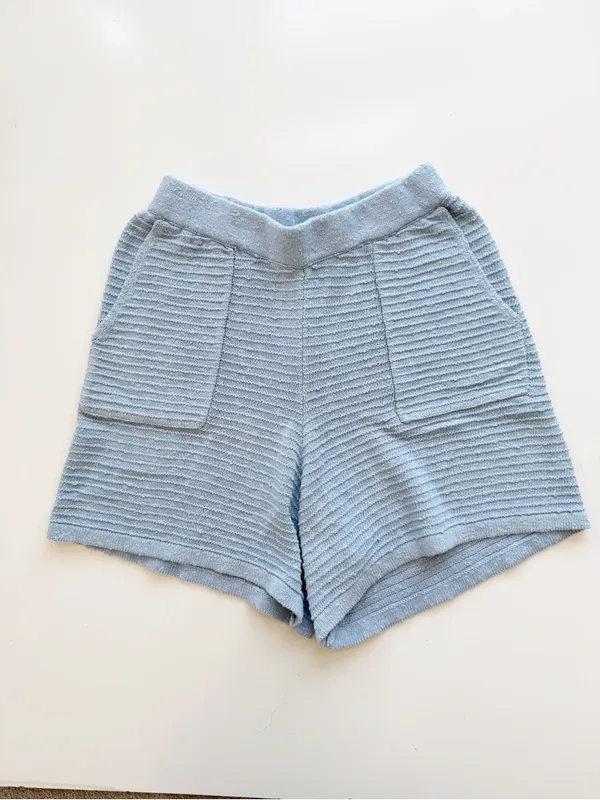 Free People Beach Blue Carter Sweater Set Size Medium - Image 7