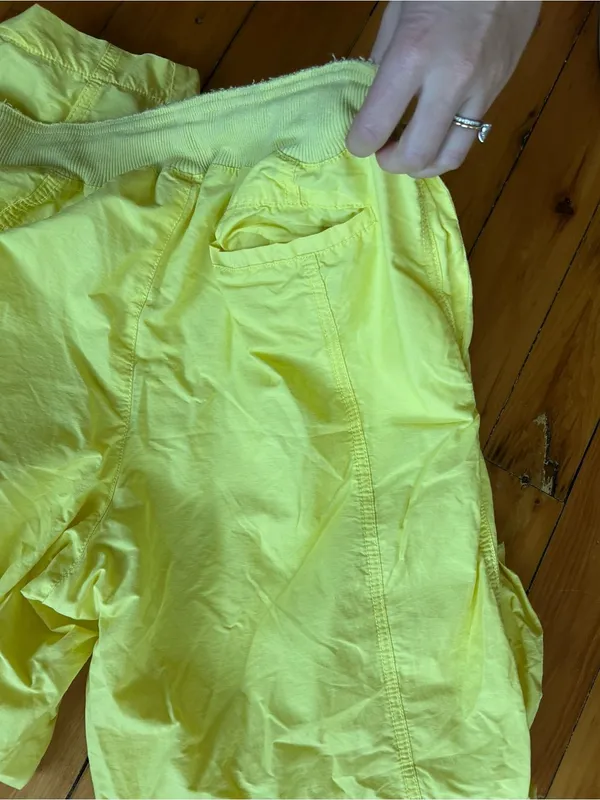 Free People FP Movement by Free People Mesmerize Me Cargo Pants, Yellow medium - Image 4