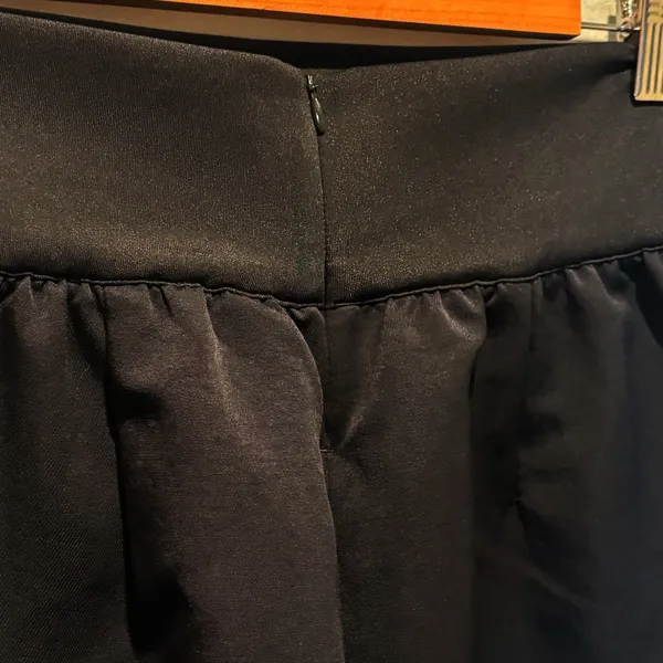 Nike Black Team Tech High Waist Shorts - size Medium - Image 6