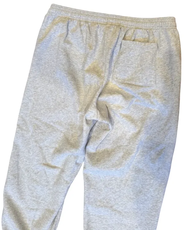 Gap Light Gray Sweatpants Elastic Cuffs Casual Workout Cozy L - Image 4