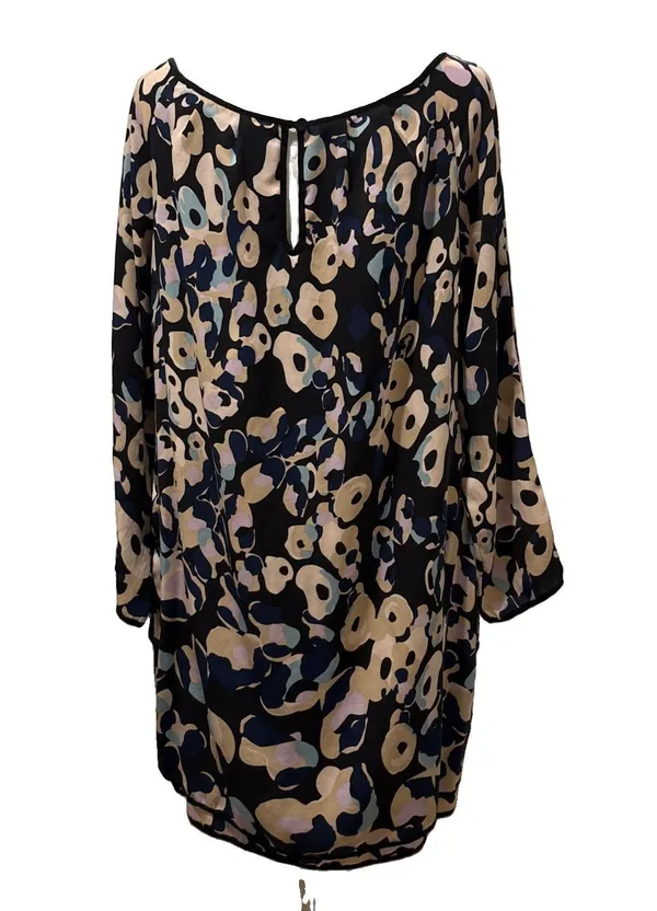 Diane von Furstenberg Silk/Lycra Abstract Print Dress Size 8 - Image 3