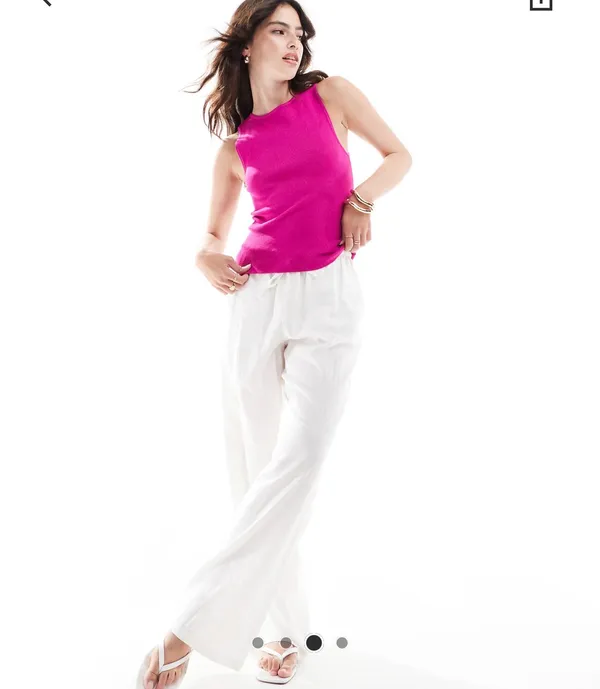 Mango Hot Pink Top - Image 3