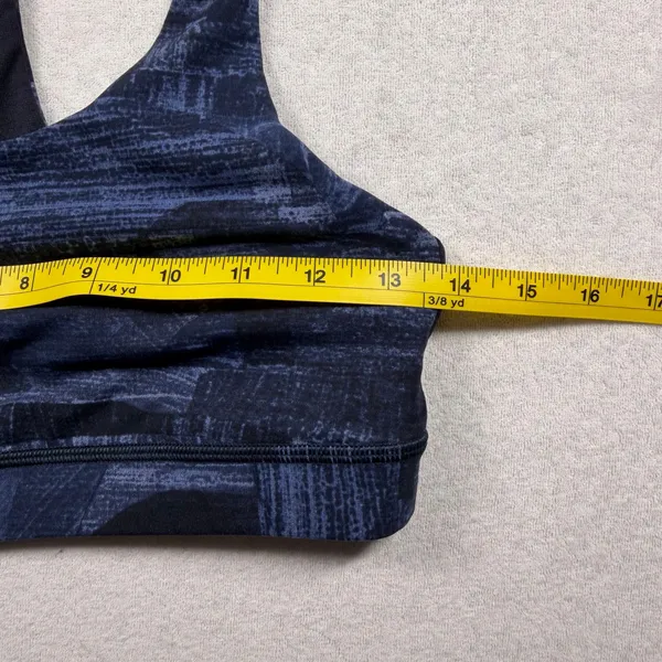 Lululemon Invigorate Bra Women’s Size 8 Transition Multi Midnight Navy - Image 6