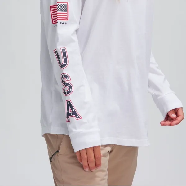 Volcom NWT US Snowboard Team Snow/Ski Long-Sleeve Tee Women’s Size XS - Image 2
