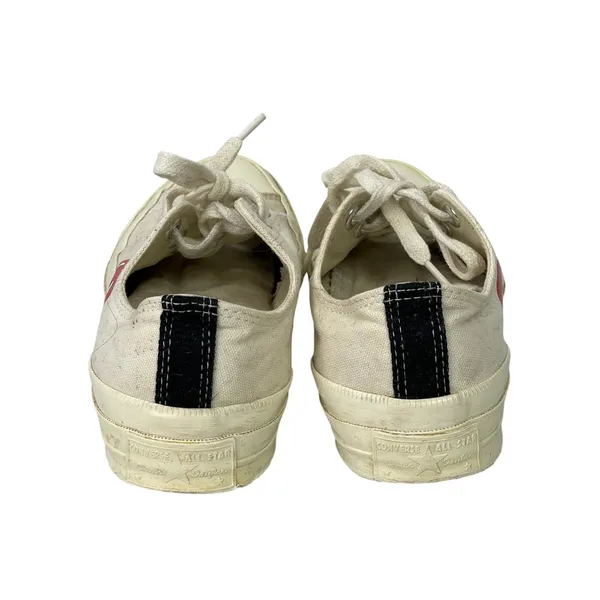 Converse x Comme des Garçons PLAY Chuck Taylor All Star 70 Low Top Sneakers Sz 5 - Image 3