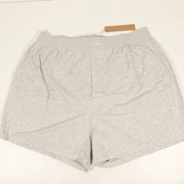 NWT Skims Boyfriend Loose Boxer in Light Heather Gray - Image 5