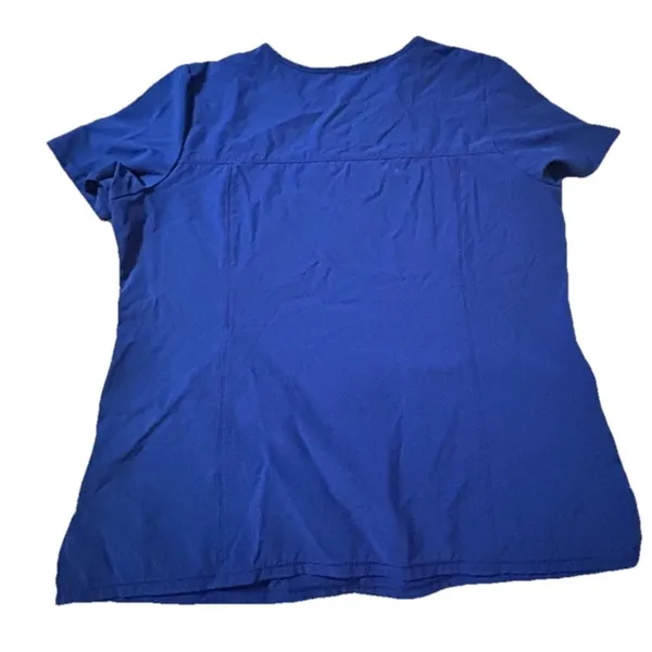 Scrubstar Scrub Premium Top Blue Women's Size L Ultra Confortable Easy Stretch - Image 2