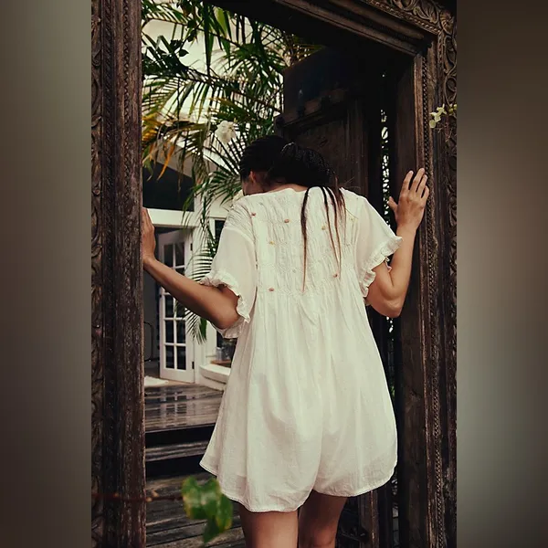 Free people Victoria Babydoll Romper - Image 2