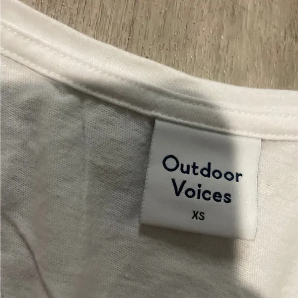 Outdoor Voices Classic White Tank - Image 2